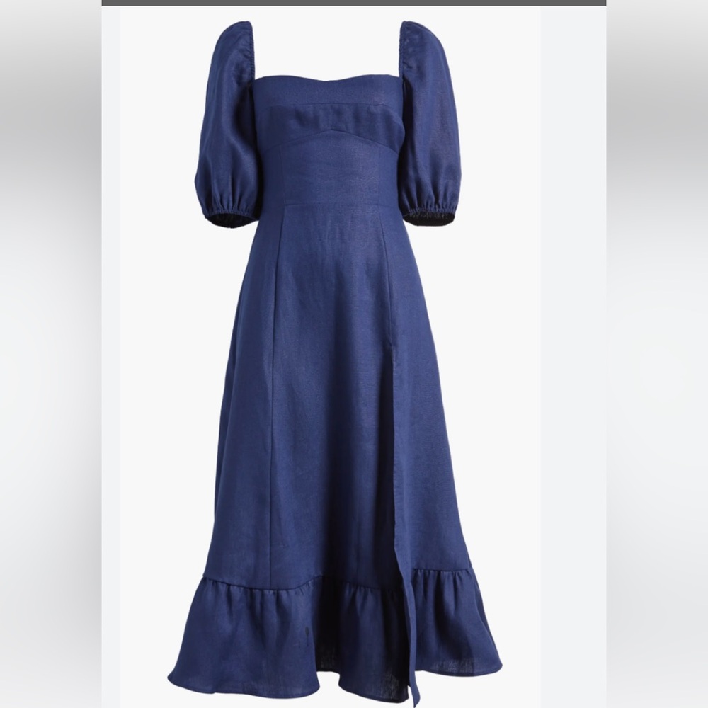 Reformation Belgian linen dress